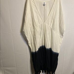 Old Navy White Textured  cover up